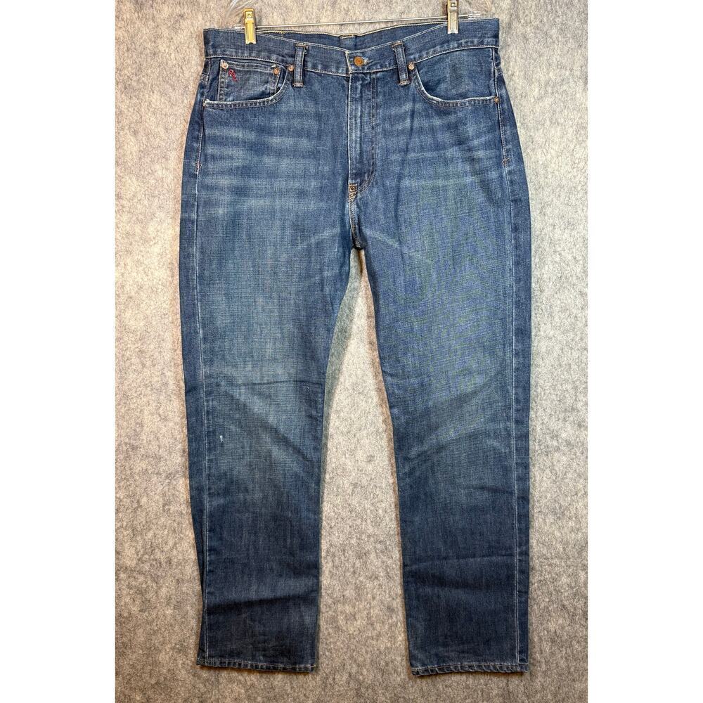 Polo Ralph Lauren Mens Vintage 67 Morningside Straight Leg Jeans - 36/32